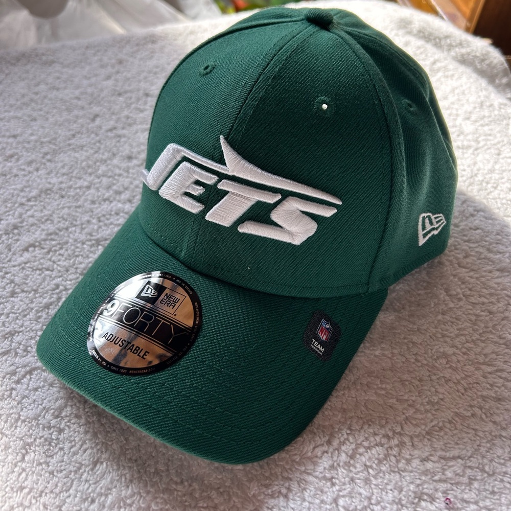 Green Jets Adjustable Cap NEW